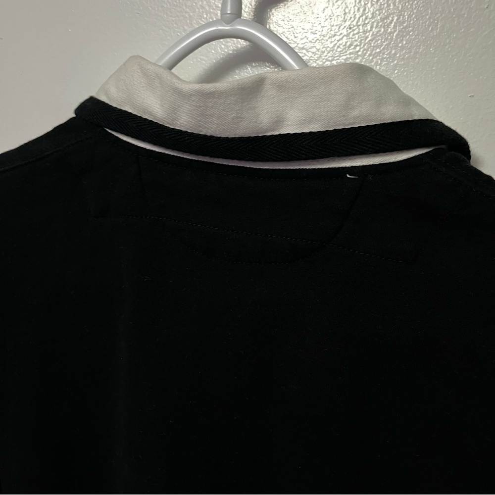 POLO RALPH LAUREN BIG LOGO SWEATSHIRT VINTAGE CREST EMBROIDERED COLLAR SWEATER - Picture 10 of 11